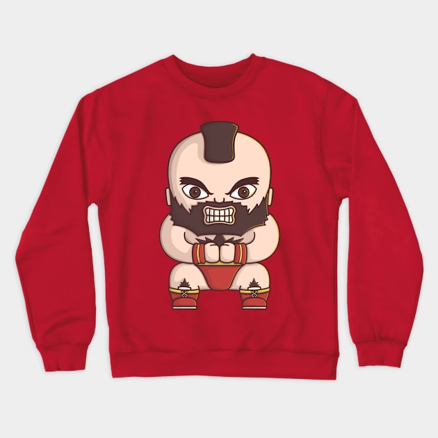 ZANGIEF STREET FIGHTER Crewneck Sweatshirt by PNKid